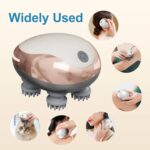 Waterproof Electric Silicone Hair Scalp Massager, Best Head Massage Machine，Stimulate Hair Growth and Improve Scalp Health - Image 4