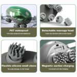 Waterproof Electric Silicone Hair Scalp Massager, Best Head Massage Machine，Stimulate Hair Growth and Improve Scalp Health - Image 7