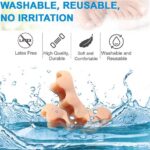 Correct Toes Spacers, Silicone Gel Toe Separators for Pedicure - Image 7