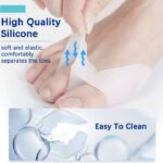 Gel Silicone Big Toe Dividers Spacer for Bunions - Image 4