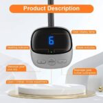 Pendant Portable EMS Neck Massager with Heat, Mini Cervical Massager - Image 2