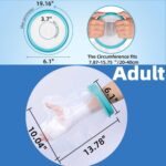 Provides wrist cast waterproof cover for kids, children and Adult. Keep your cast or dressing dry with wrist plaster cast Protector for showers, baths, swimming, and hydrotherapy. - Image 2